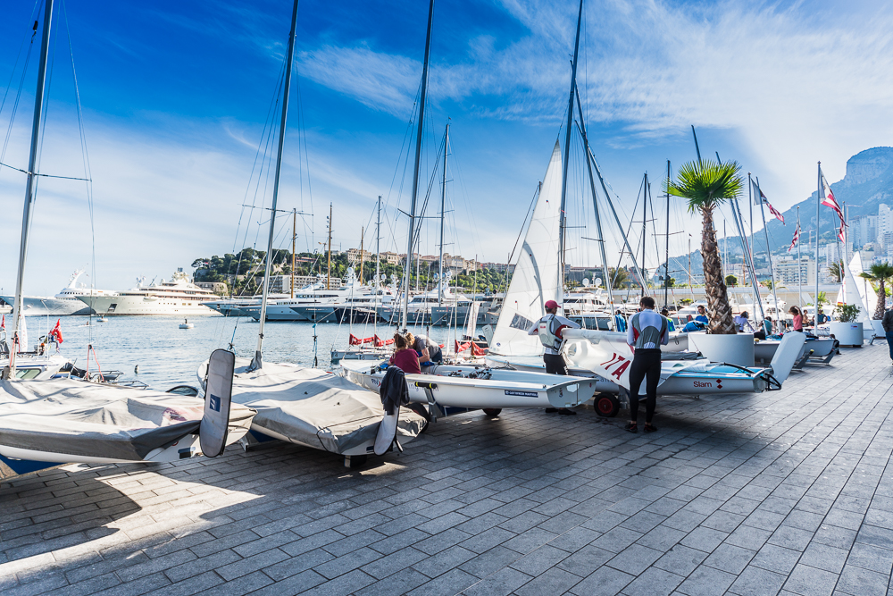 Boatpark at Yacht Club de Monaco