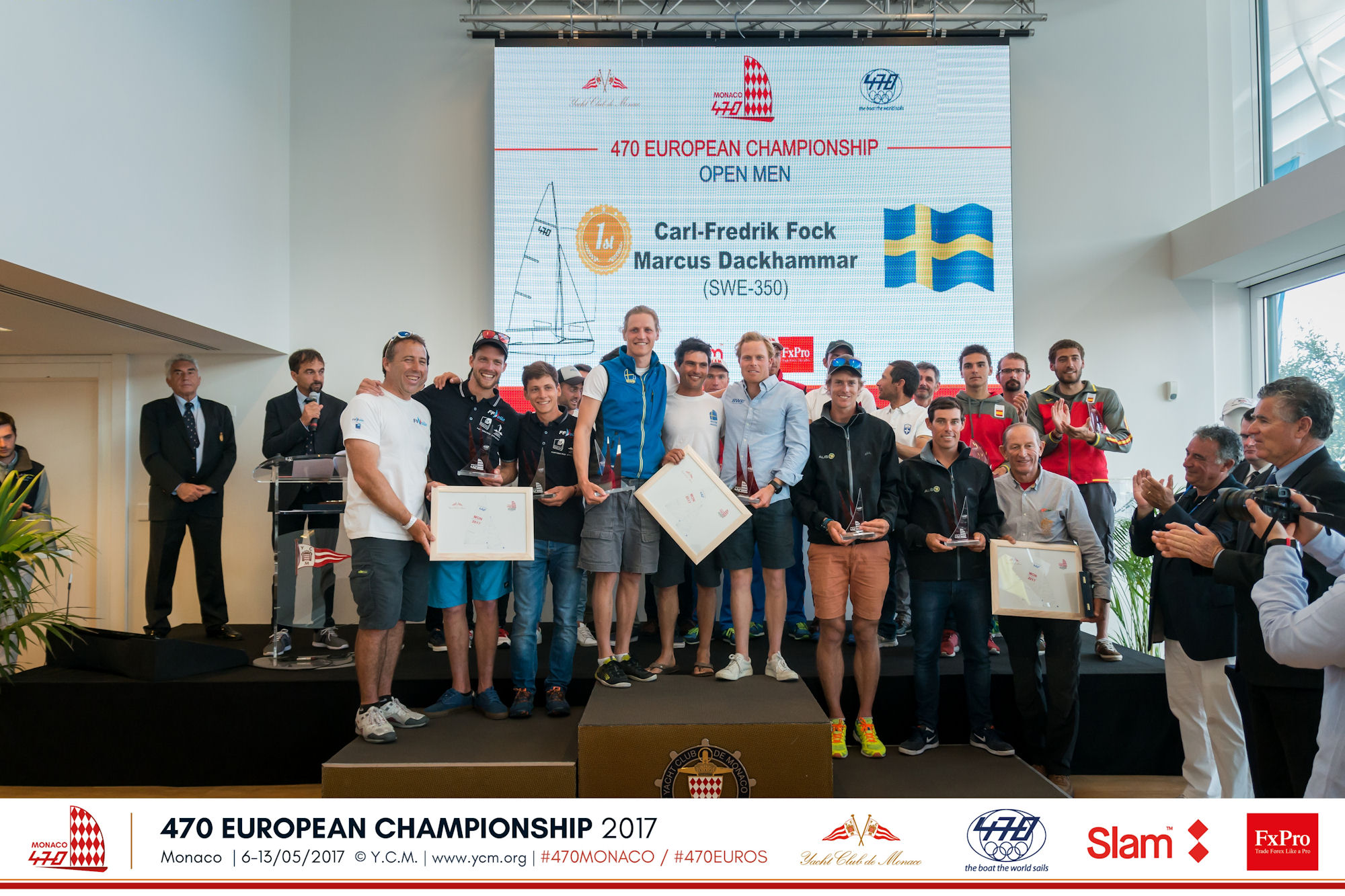 470 Men - European Championship medallists
