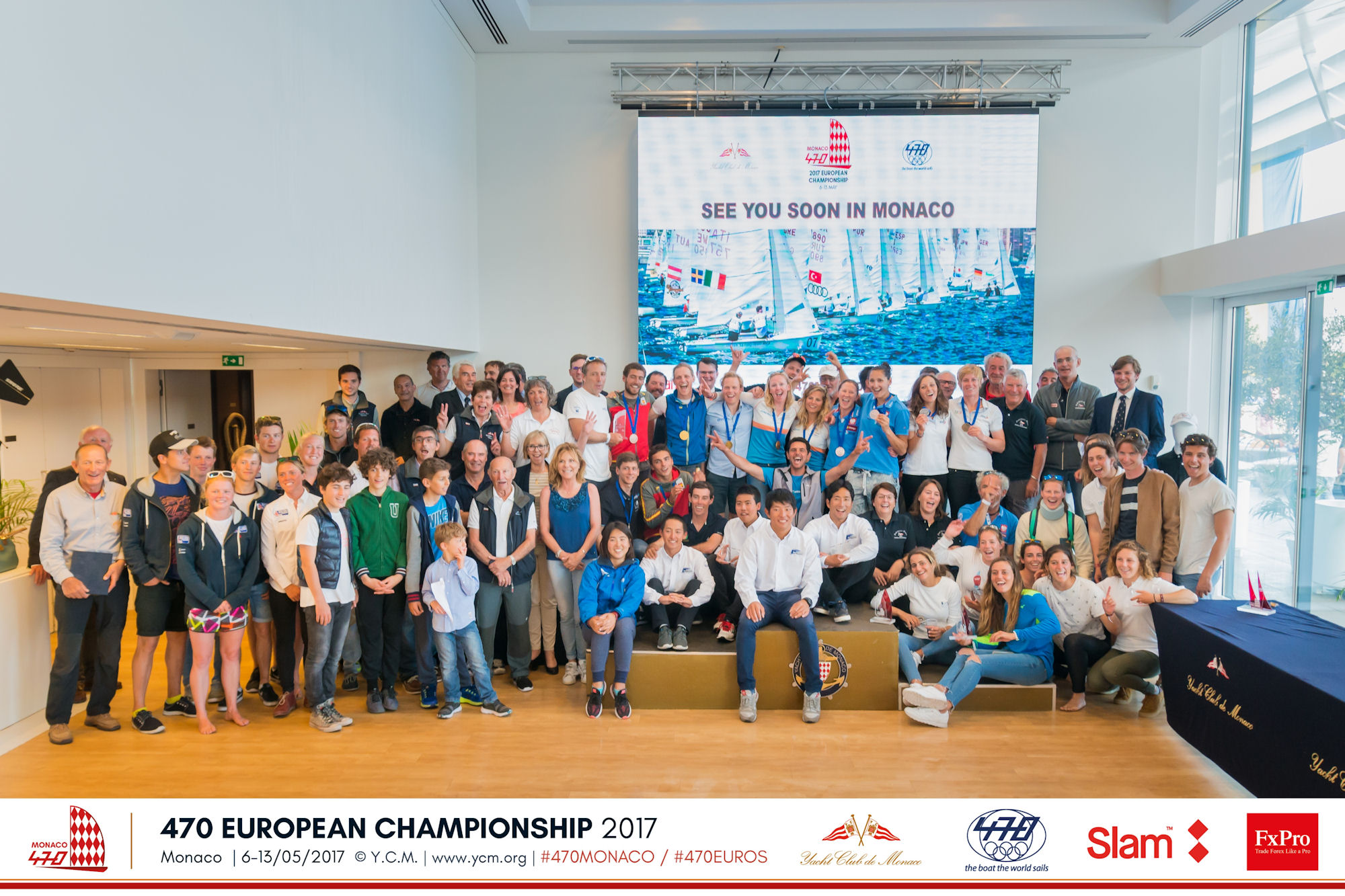Sailors, coaches and event organisers
