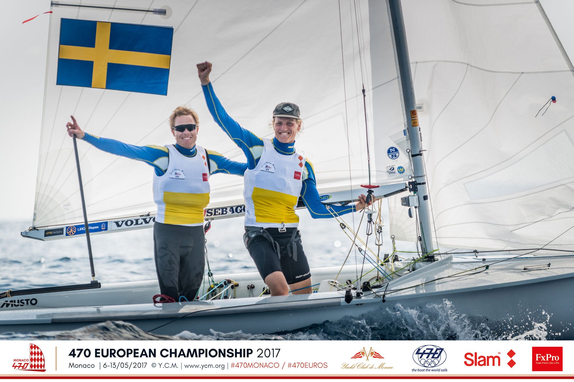 Carl-Fredrik Fock/Marcus Dackhammar (SWE-350) - European Champions