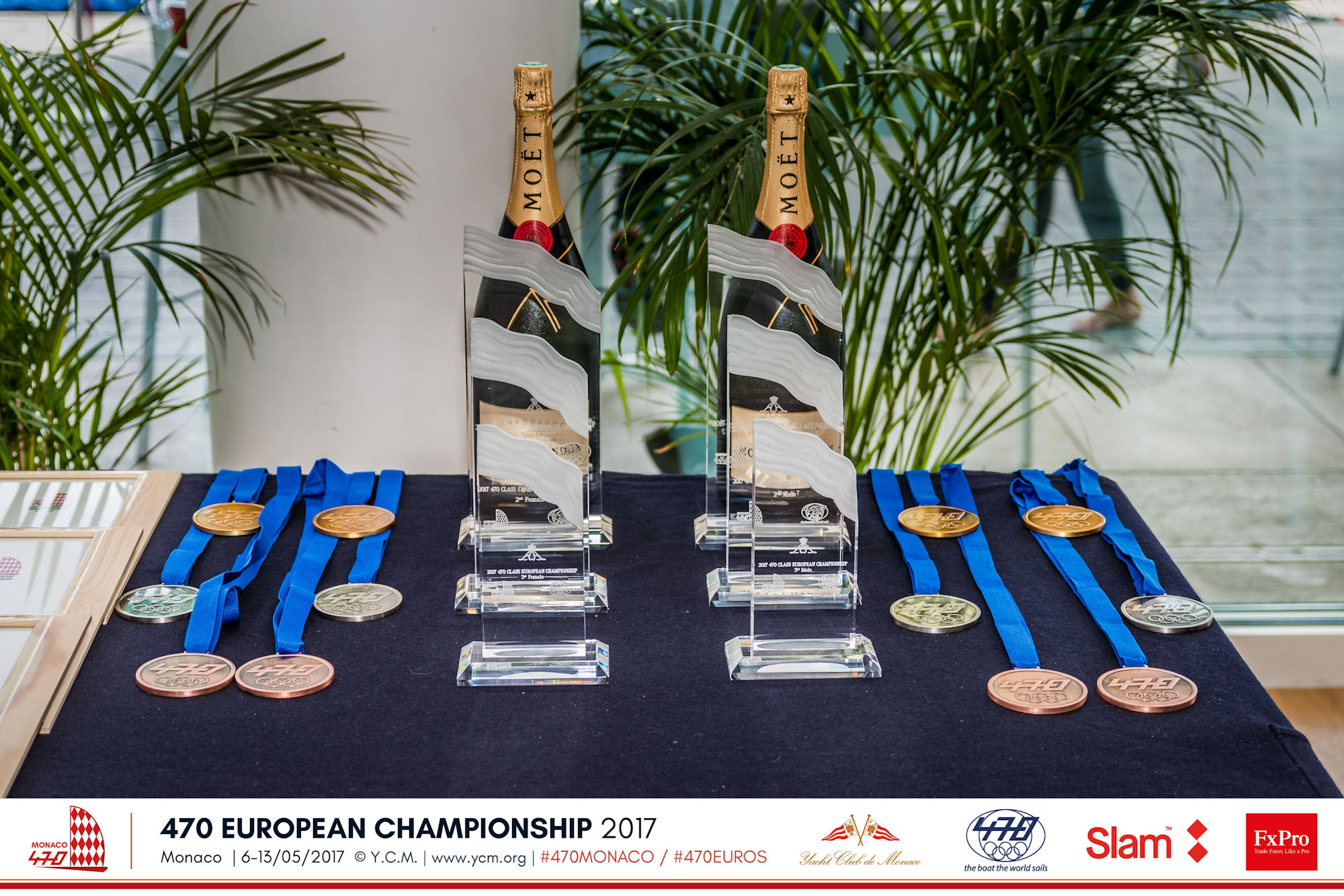 470 European Championship Medals